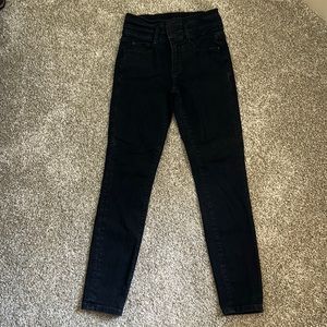 Ann Taylor High Waisted Skinny Jeans Size 2